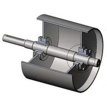 ∅305х250 барабан приводной на конической втулке XT