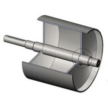 ∅305х250 барабан приводной с приварным валом