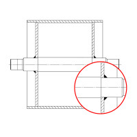 Заказ барабана с приварным валом