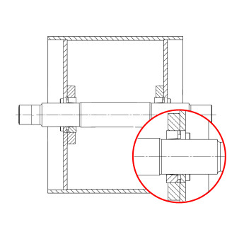 Заказ барабана на розжимных втулках