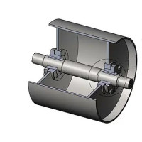 ∅305х250 барабан неприводной на конической втулке XT