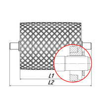 Заказать барабан на втулке XT футерованный