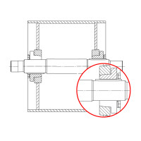 Заказ барабана на конической втулке XT